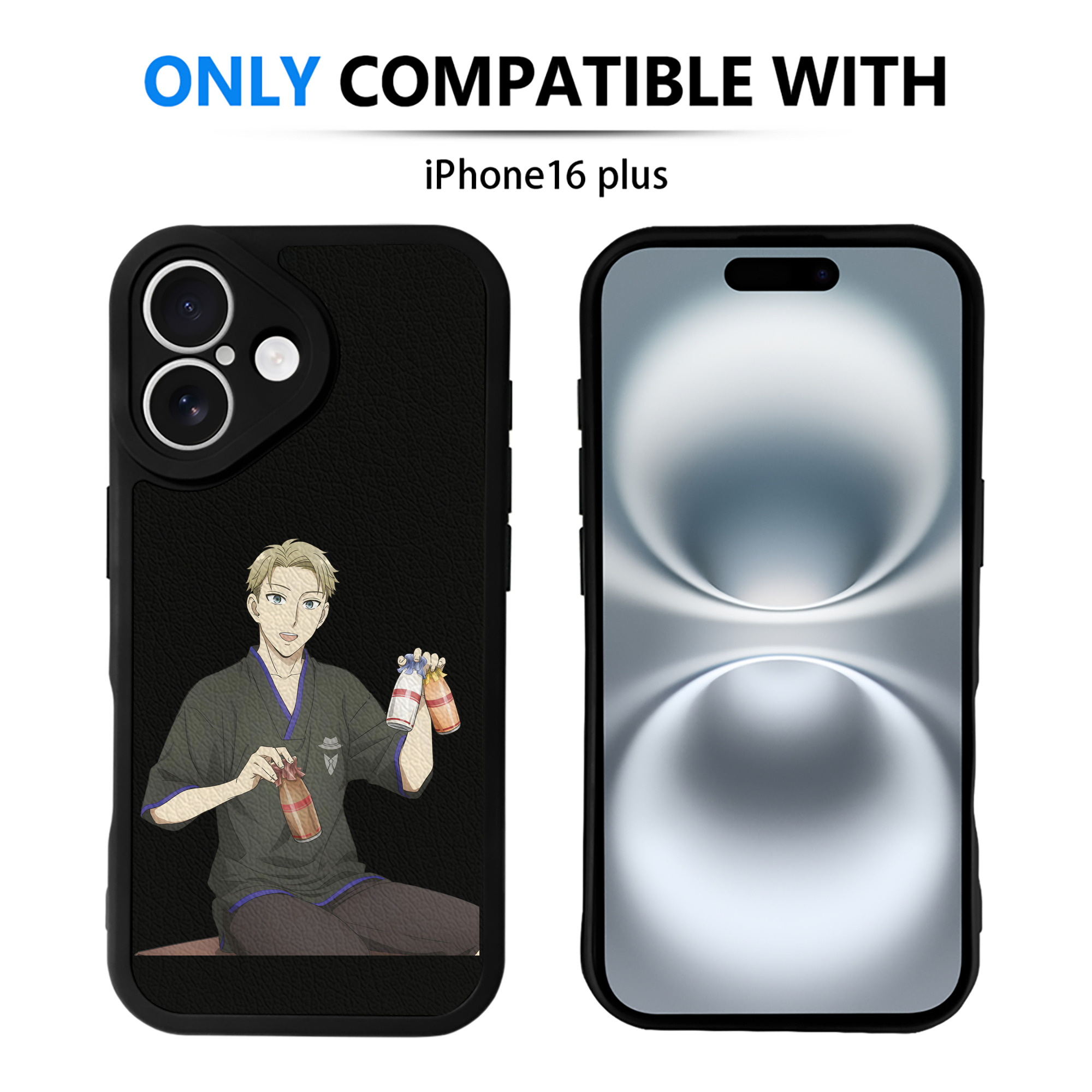 （画像用） SPY×FAMILY间谍家家酒 【iPhone 16シリーズ対応】シリコンスマホケース（レザー調） 材質：シリコン